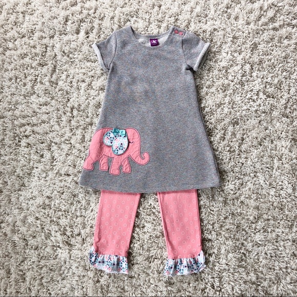 J. Khaki Other - J. khaki tunic and leggings size 4T
